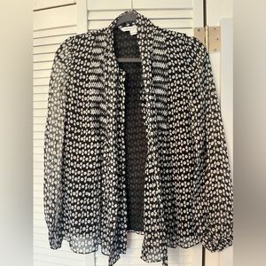 DVF - tie neck silk chiffon blouse